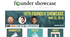 Desktop Screenshot of foundershowcase.com