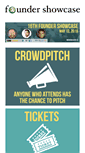 Mobile Screenshot of foundershowcase.com